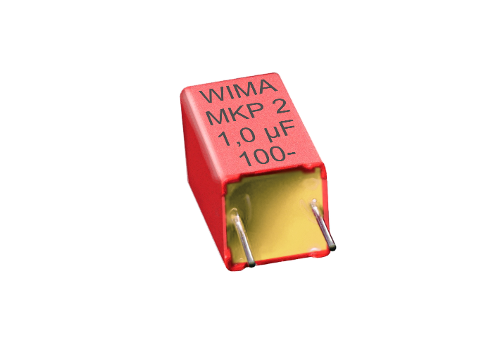 10x WIMA MKP2 0.1uF 100nF 63V 5% Passo 5mm - Condensatore Film Germania MKP2C031001F00JSSD